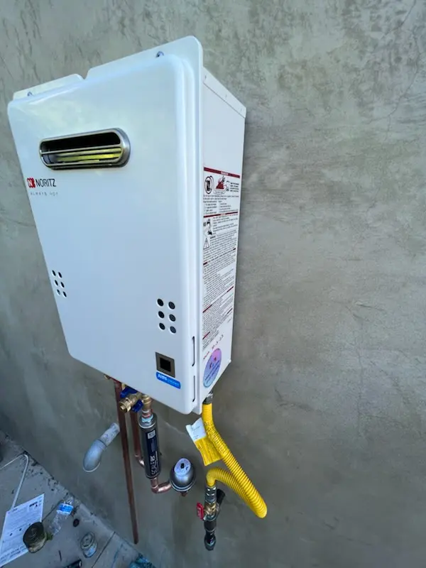 Tankless water heater installation for Charmingdale homes